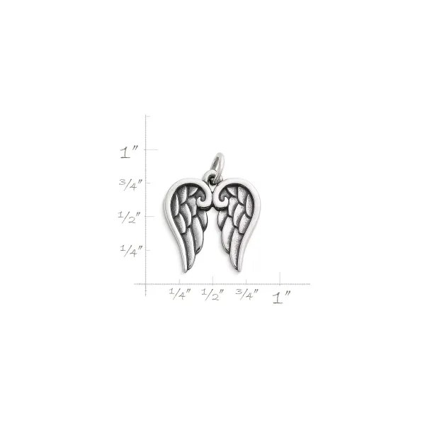James Avery Artisan Jewelry Charms-Angel Wings Charm