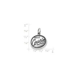 James Avery Artisan Jewelry Charms-Best Cousin Charm