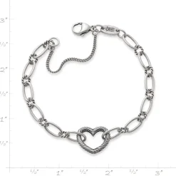 James Avery Artisan Jewelry Bracelets-Changeable Heart Charm Bracelet