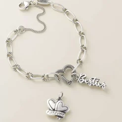 James Avery Artisan Jewelry Bracelets-Changeable Heart Charm Bracelet