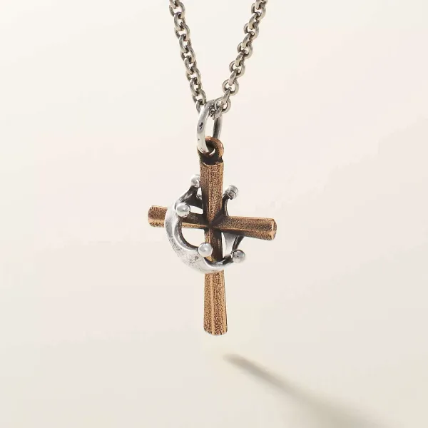 James Avery Artisan Jewelry Charms-Christ The King Cross Charm