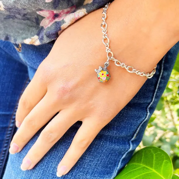James Avery Artisan Jewelry Charms-Enamel Festive Turtle Charm
