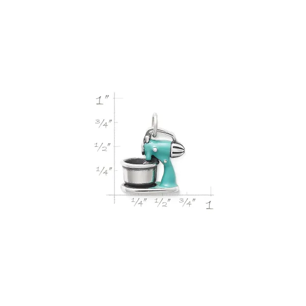 James Avery Artisan Jewelry Charms-Enamel Retro Mixer Charm