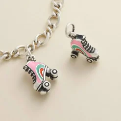 James Avery Artisan Jewelry Charms-Enamel Roller Skate Charm