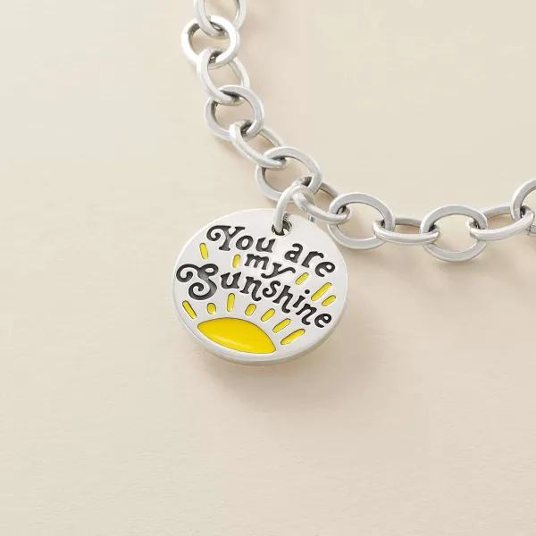 James Avery Artisan Jewelry Charms-Enamel "You Are My Sunshine" Charm