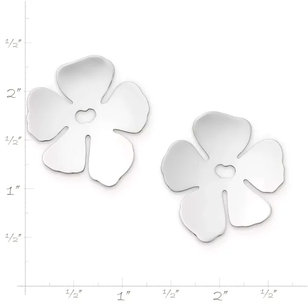 James Avery Artisan Jewelry Earrings-Floral Silhouette Earrings