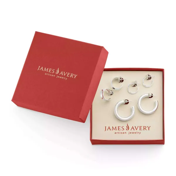 James Avery Artisan Jewelry Earrings-Hoop Gift Set
