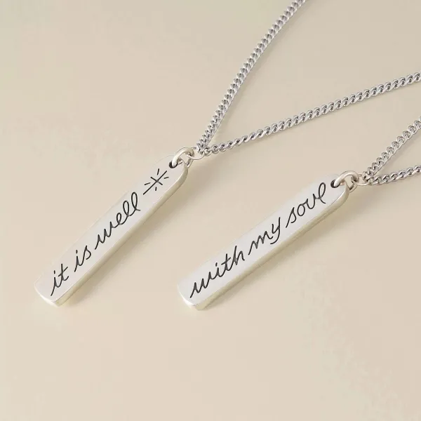 James Avery Artisan Jewelry Necklaces And Chains-It Is Well With My Soul Necklace
