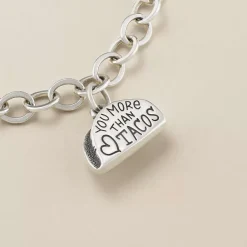 James Avery Artisan Jewelry Charms-Love You More Than Tacos Charm