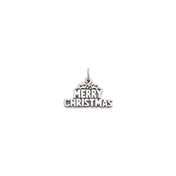 James Avery Artisan Jewelry Charms-Merry Christmas Charm