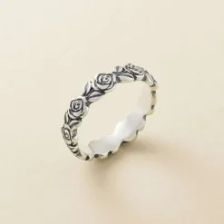 James Avery Artisan Jewelry Rings-Rose Ring
