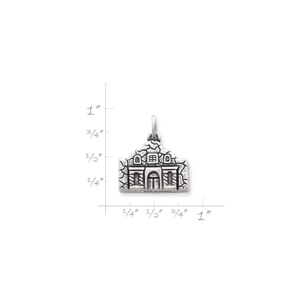 James Avery Artisan Jewelry Charms-Sculptured Alamo Charm