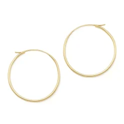 James Avery Artisan Jewelry Earrings-Swedged Hoops