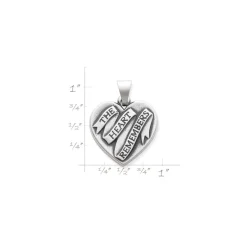 James Avery Artisan Jewelry Pendants-The Heart Remembers Pendant