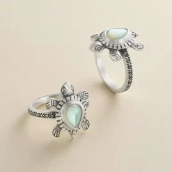 James Avery Artisan Jewelry Rings-Turtle Gemstone Ring